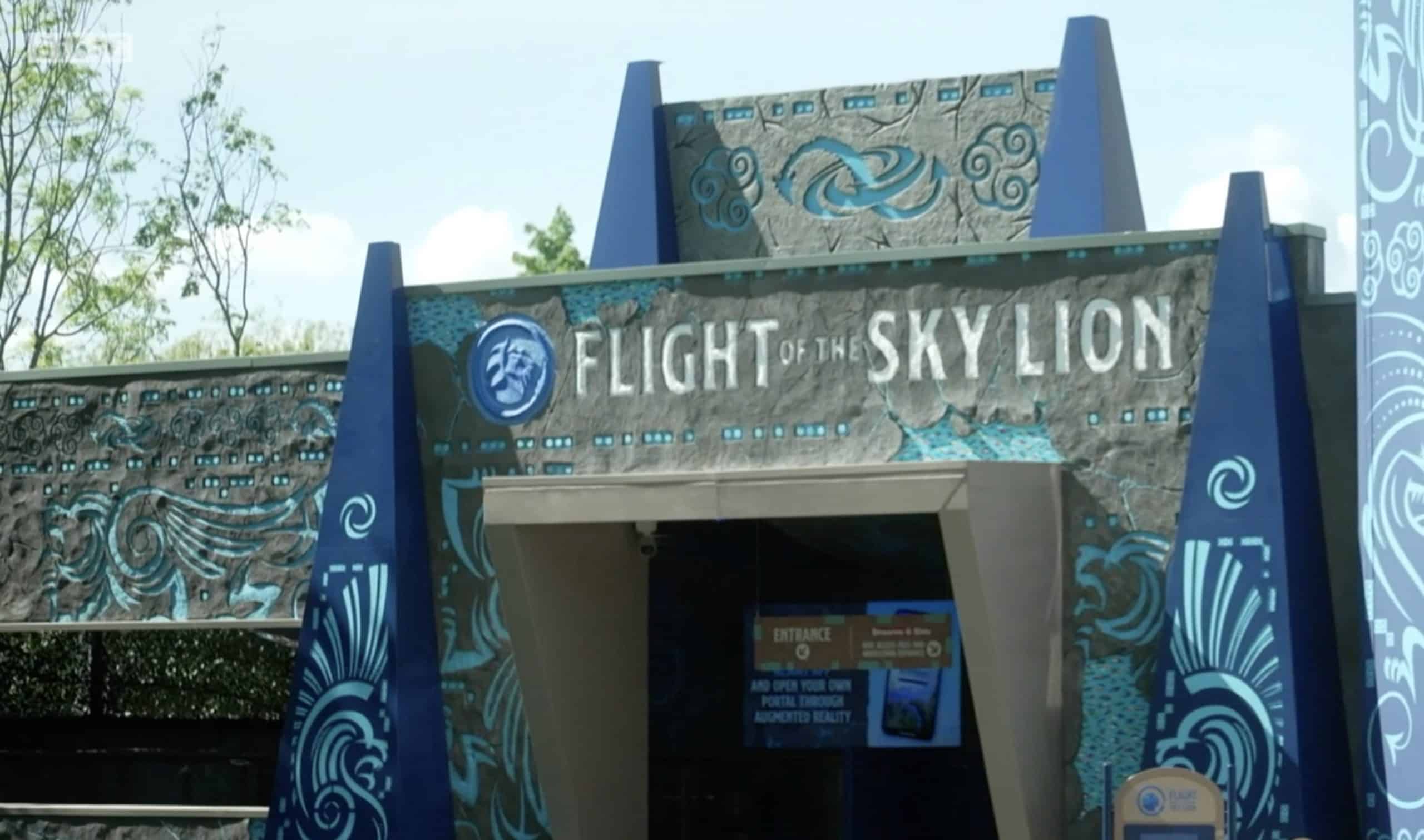 Flight the Sky Lion at Lego Land Winsor